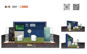 stand 1 sisi minimalis